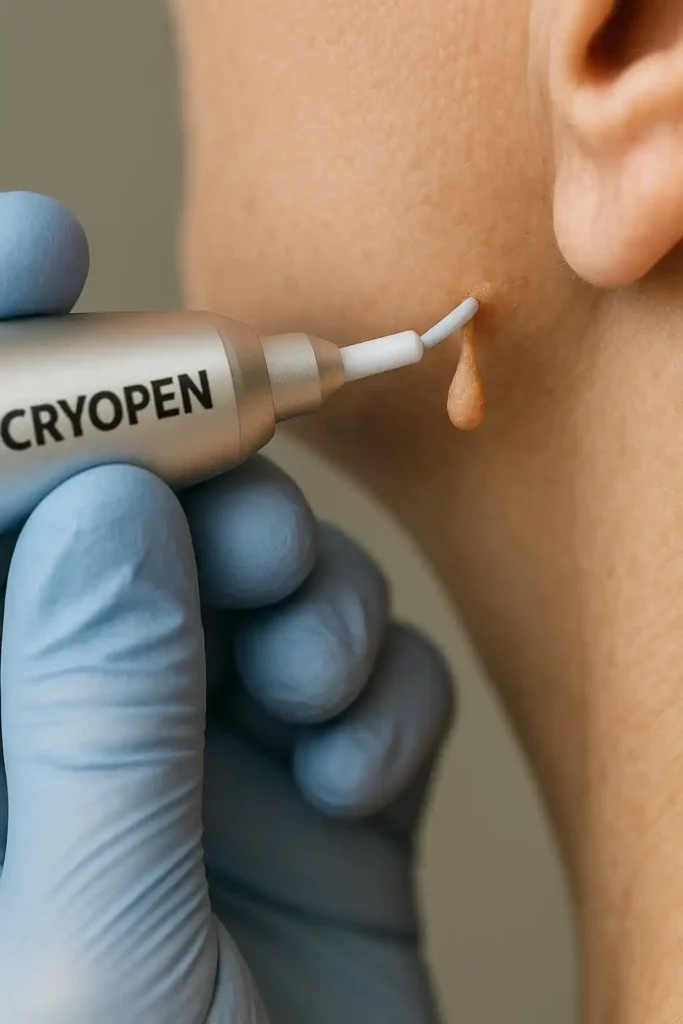 Cryopen for skin tags removal North Kensington speak to our team today!