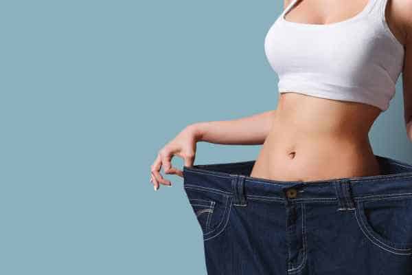 woman after fat reduction treatment North Kensington
