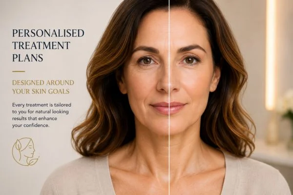 Before and after results of Collagen Lift Therapy North Kensington